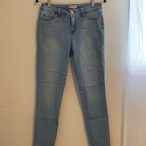 Light Wash Skinny Jeans